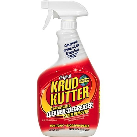 Krud Kutter Cleaner and Degreaser, 32 oz. Trigger Spray Bottle, Liquid KK32